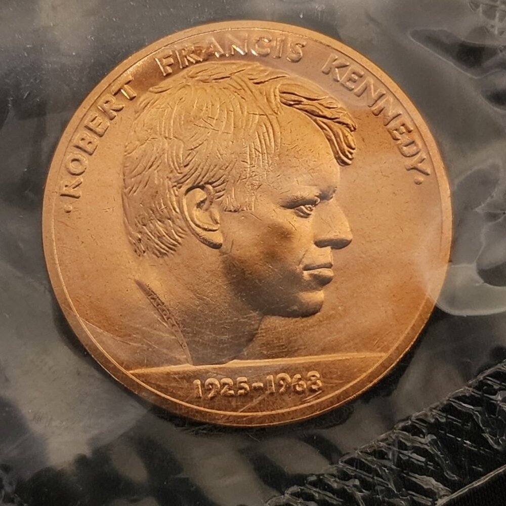 Robert Francis Kennedy Bronze US Mint Medal